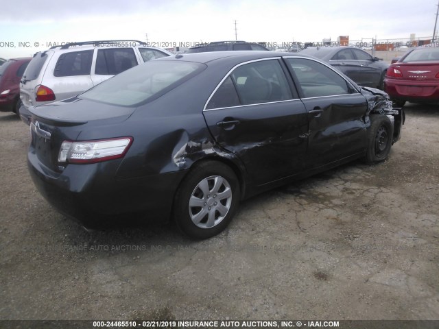 4T1BB3EK1AU124864 - 2010 TOYOTA CAMRY HYBRID GRAY photo 4