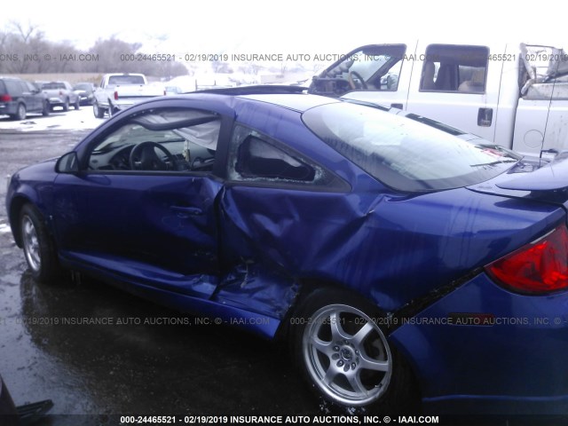 1G2AN18B477156162 - 2007 PONTIAC G5 GT BLUE photo 6