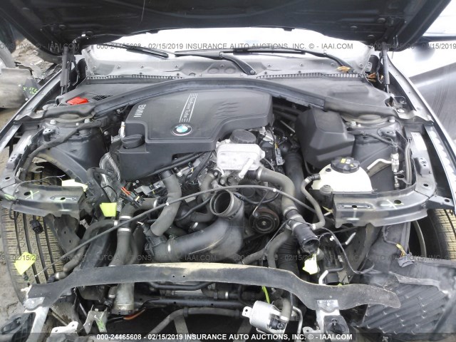 WBA3V9C56FP799063 - 2015 BMW 428 XI GRAY photo 10