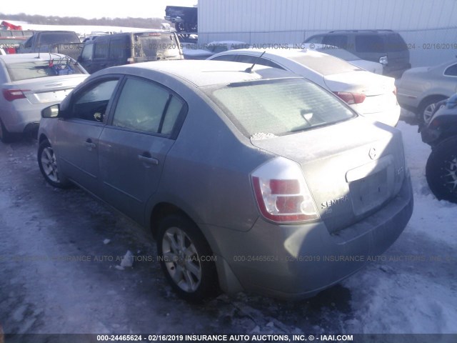 3N1AB61E77L706569 - 2007 NISSAN SENTRA 2.0/2.0S/2.0SL GRAY photo 3