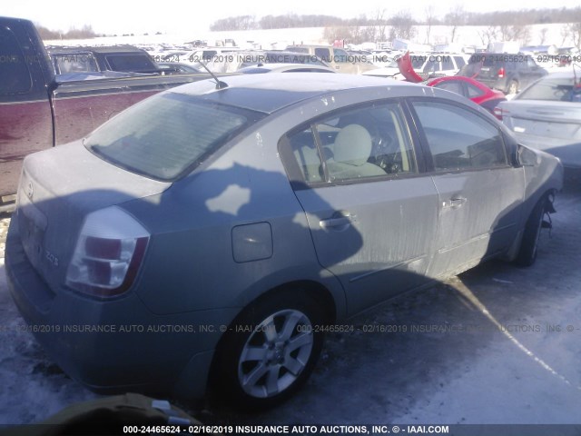 3N1AB61E77L706569 - 2007 NISSAN SENTRA 2.0/2.0S/2.0SL GRAY photo 4