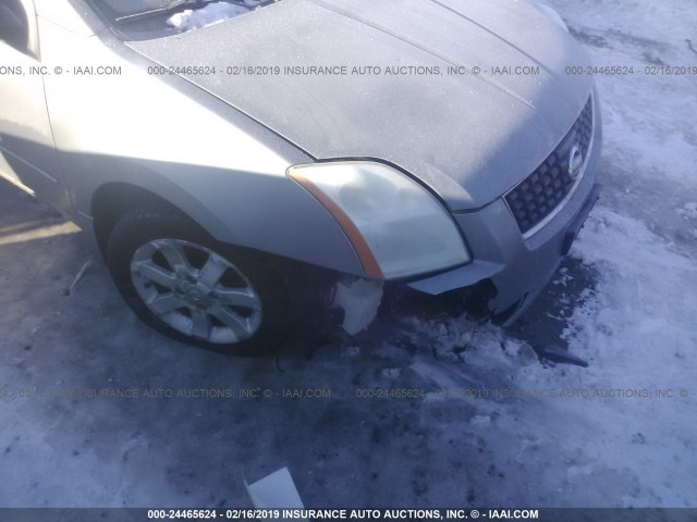 3N1AB61E77L706569 - 2007 NISSAN SENTRA 2.0/2.0S/2.0SL GRAY photo 6