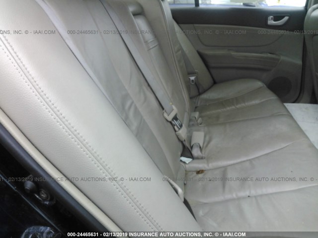 5NPEU46FX6H154272 - 2006 HYUNDAI SONATA GLS/LX Dark Blue photo 8