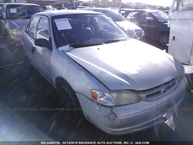 1NXBR12E6YZ378532 - 2000 TOYOTA COROLLA VE/CE/LE SILVER photo 1