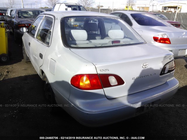 1NXBR12E6YZ378532 - 2000 TOYOTA COROLLA VE/CE/LE SILVER photo 3