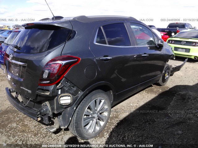 KL4CJESB3HB082158 - 2017 BUICK ENCORE PREFERRED GRAY photo 4