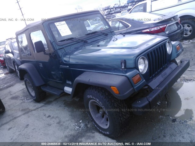 1J4FY29P2VP501415 - 1997 JEEP WRANGLER / TJ SE GREEN photo 1