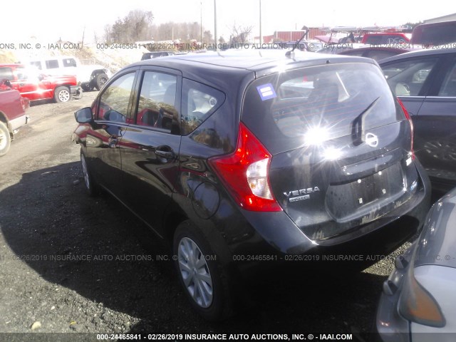 3N1CE2CP1FL355521 - 2015 NISSAN VERSA NOTE S/S PLUS/SV/SL/SR BLACK photo 3