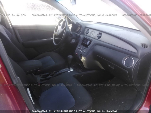 JA4LX31G03U066285 - 2003 MITSUBISHI OUTLANDER LS RED photo 5