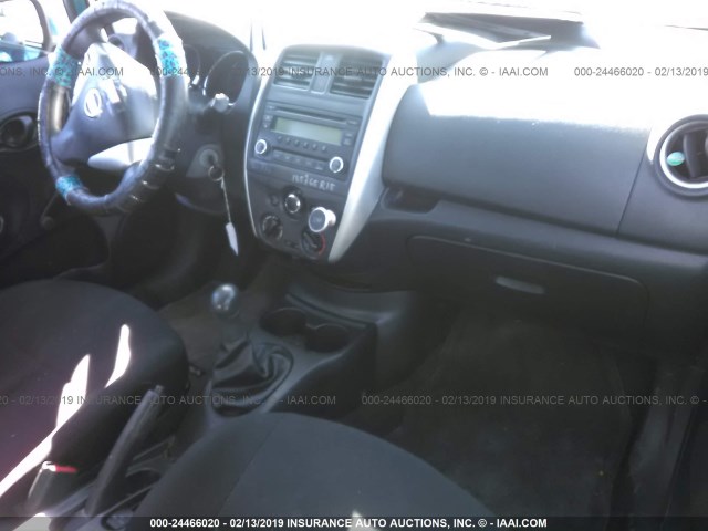 3N1CE2CP3FL351390 - 2015 NISSAN VERSA NOTE S/S PLUS/SV/SL/SR BLUE photo 5