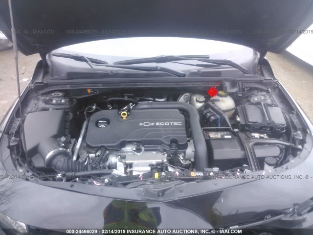 1G1ZB5ST6GF202993 - 2016 CHEVROLET MALIBU LS BLACK photo 10
