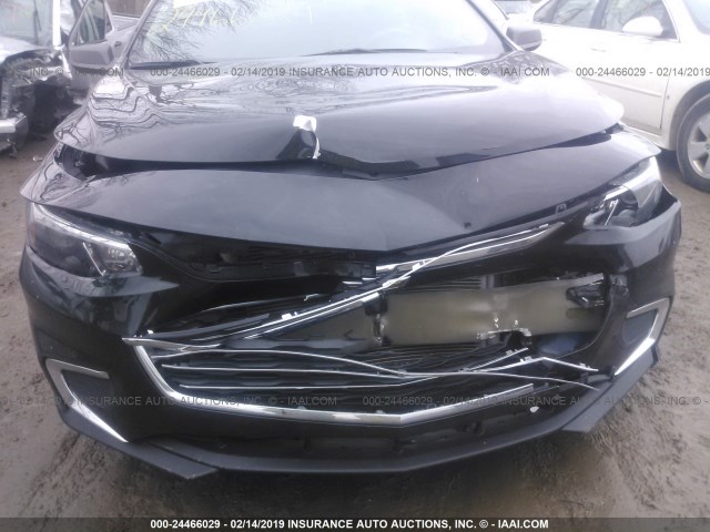 1G1ZB5ST6GF202993 - 2016 CHEVROLET MALIBU LS BLACK photo 6