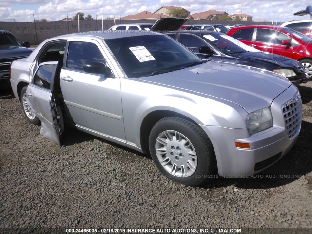 2C3KA43R06H473624 - 2006 CHRYSLER 300 SILVER photo 1