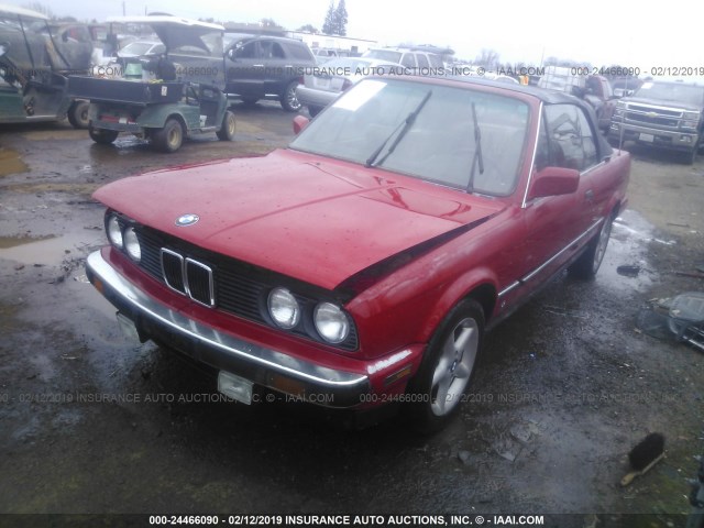 WBABB1305LEC01856 - 1990 BMW 325 IC RED photo 2