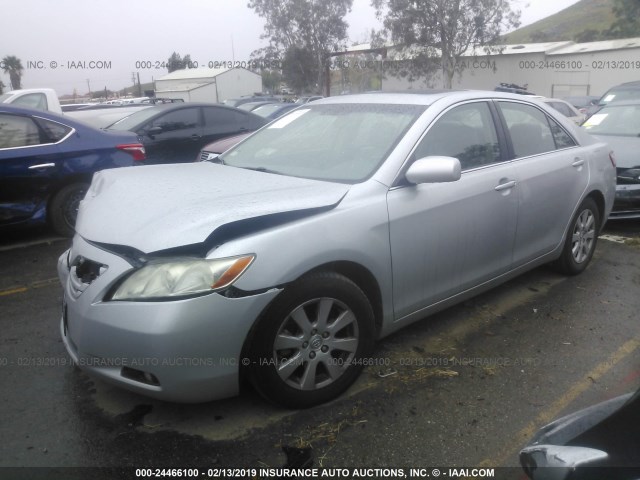 4T1BK46K67U506207 - 2007 TOYOTA CAMRY NEW GENERAT LE/XLE/SE SILVER photo 2