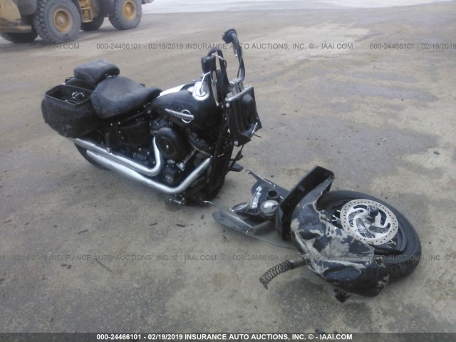 1HD1YAJ15KC013210 - 2019 HARLEY-DAVIDSON FLHC  BLACK photo 1