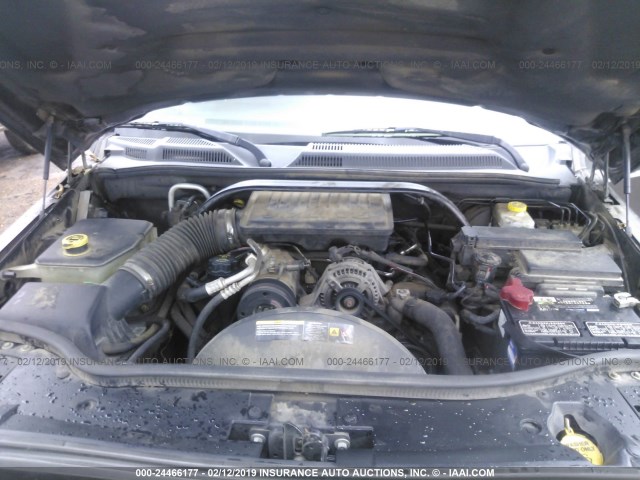 1J8HH48K56C269250 - 2006 JEEP COMMANDER 灰色 照片 10