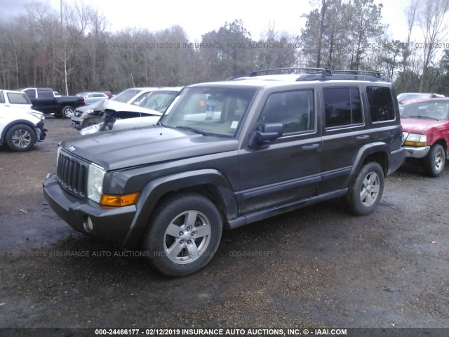 1J8HH48K56C269250 - 2006 JEEP COMMANDER 灰色 照片 2