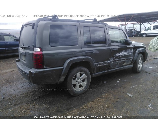 1J8HH48K56C269250 - 2006 JEEP COMMANDER 灰色 照片 4