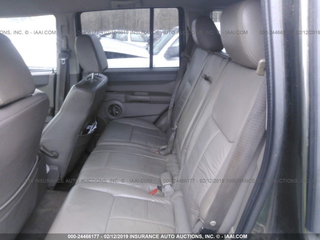 1J8HH48K56C269250 - 2006 JEEP COMMANDER 灰色 照片 8
