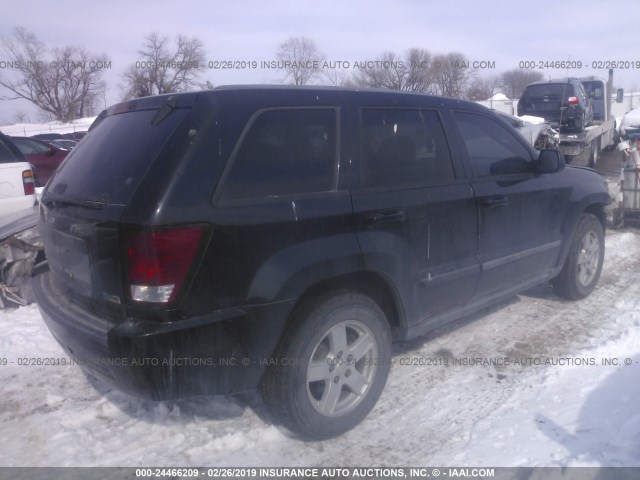 1J8HR48P57C700700 - 2007 JEEP GRAND CHEROKEE LAREDO/COLUMBIA/FREEDOM 黑色 照片 4