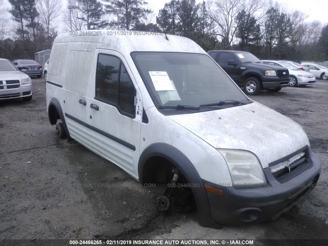 NM0LS7CN9CT110536 - 2012 FORD TRANSIT CONNECT XL WHITE photo 1