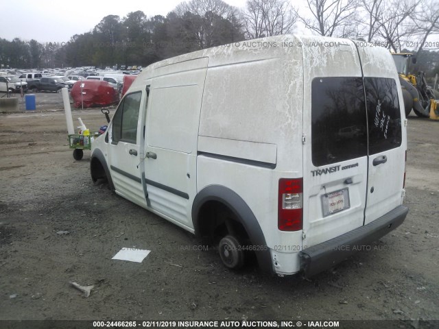 NM0LS7CN9CT110536 - 2012 FORD TRANSIT CONNECT XL WHITE photo 3