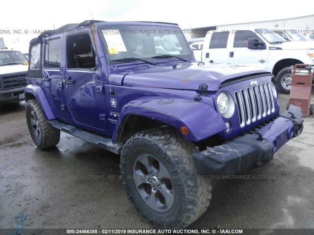 1C4BJWEG6HL672072 - 2017 JEEP WRANGLER UNLIMITE SAHARA PURPLE photo 6