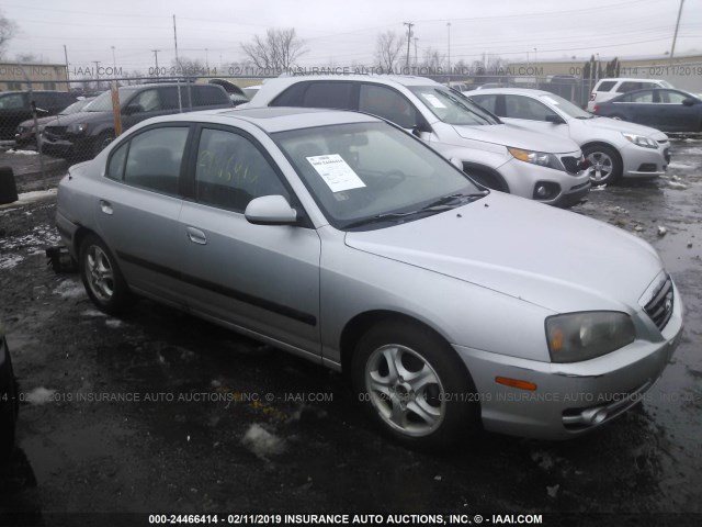 KMHDN46D24U797897 - 2004 HYUNDAI ELANTRA GLS/GT SILVER photo 1