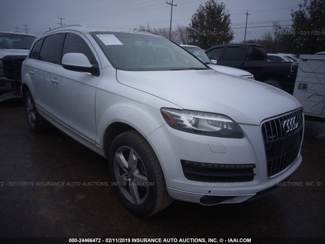 WA1CMAFE1ED010380 - 2014 AUDI Q7 PREMIUM WHITE photo 1