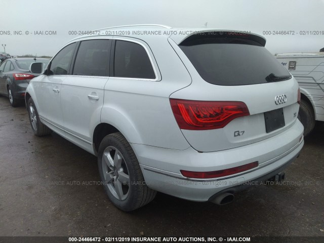 WA1CMAFE1ED010380 - 2014 AUDI Q7 PREMIUM WHITE photo 3