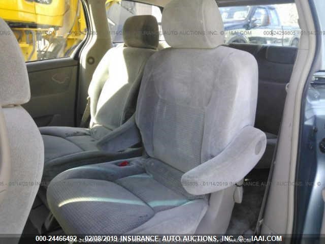 5TDZK23C47S079862 - 2007 TOYOTA SIENNA BLUE photo 8