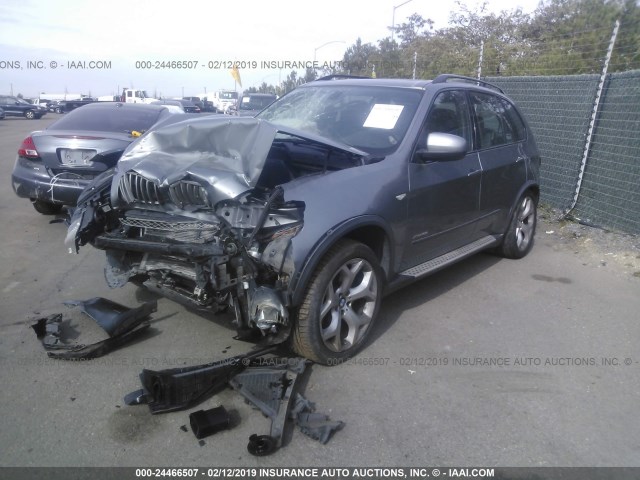5UXFE8C52AL312658 - 2010 BMW X5 XDRIVE48I Boz foto 2