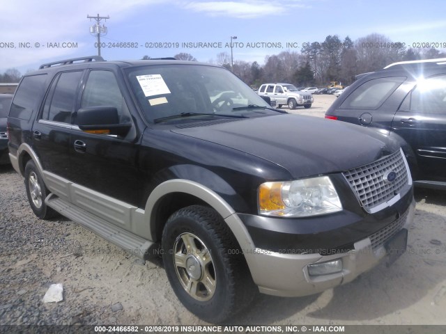 1FMFU18566LB01647 - 2006 FORD EXPEDITION EDDIE BAUER BLACK photo 1