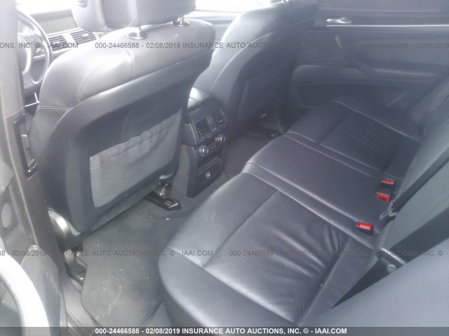 5UXFE83549L170633 - 2009 BMW X5 XDRIVE48I SILVER photo 8