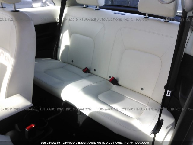 3VWFG31C48M510714 - 2008 VOLKSWAGEN NEW BEETLE TRIPLE WHITE Ağ foto 8