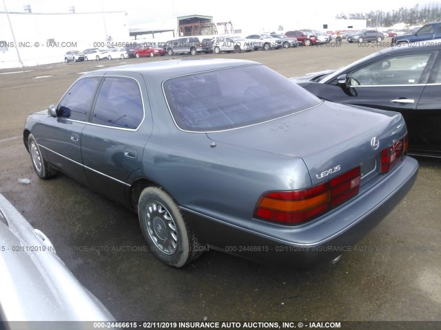 JT8UF11E7N0101932 - 1992 LEXUS LS 400 BLUE photo 1