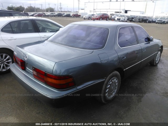 JT8UF11E7N0101932 - 1992 LEXUS LS 400 BLUE photo 2