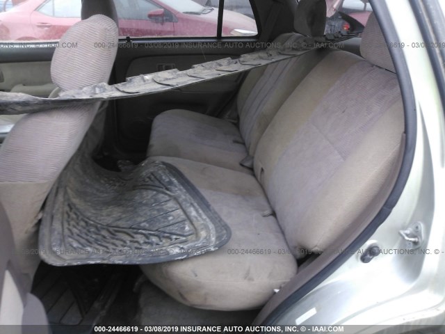 JT3GN86R4Y0175971 - 2000 TOYOTA 4RUNNER SR5 SILVER photo 8