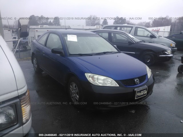 1HGEM21344L006968 - 2004 HONDA CIVIC DX VP Tünd mavi foto 1