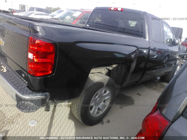 1GCRCREC7JZ177678 - 2018 CHEVROLET SILVERADO C1500 LT BLACK photo 4