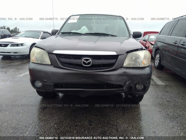 4F2CZ96114KM09593 - 2004 MAZDA TRIBUTE ES 灰色 照片 6