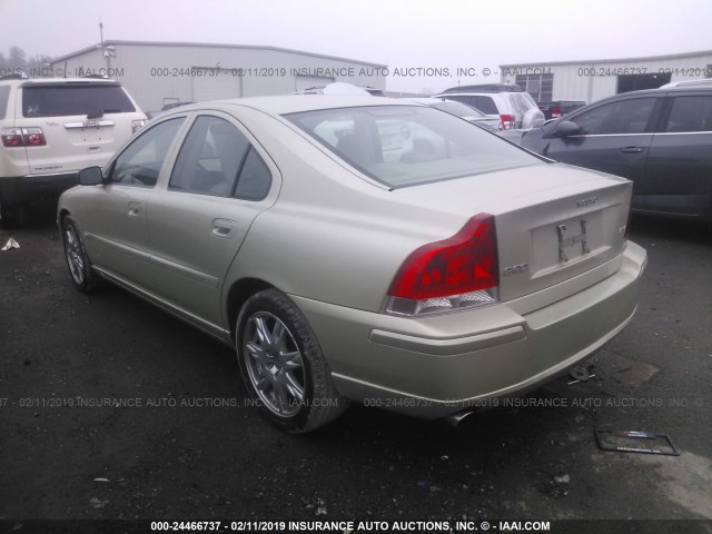 YV1RS592152473785 - 2005 VOLVO S60 2.5T GREEN photo 3