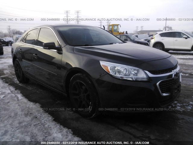 1G11C5SL9FF196325 - 2015 CHEVROLET MALIBU 1LT შავი ფოტო 1