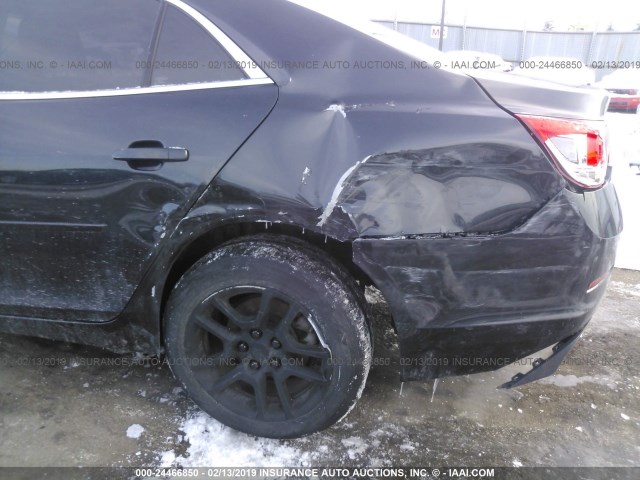 1G11C5SL9FF196325 - 2015 CHEVROLET MALIBU 1LT შავი ფოტო 6