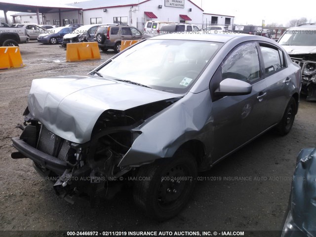 3N1AB61E18L723708 - 2008 NISSAN SENTRA 2.0/2.0S/2.0SL SILVER photo 2