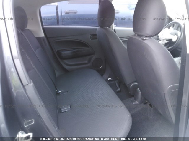 ML32A3HJ0FH012991 - 2015 MITSUBISHI MIRAGE DE GRAY photo 8