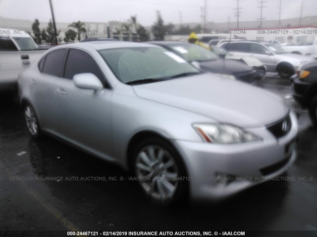 JTHBE262X65004694 - 2006 LEXUS IS 350 SILVER photo 1