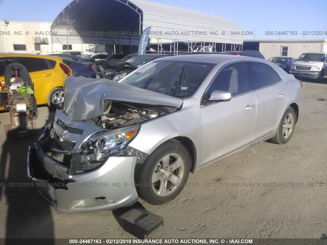 1G11C5SA6DF204229 - 2013 CHEVROLET MALIBU 1LT 银色 照片 2