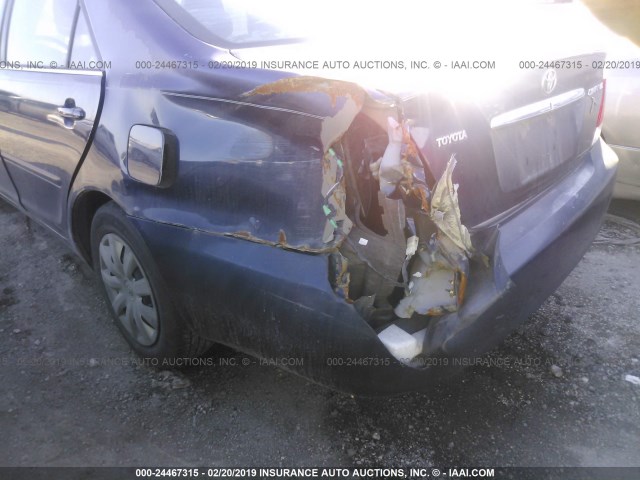 4T1BE32K25U093528 - 2005 TOYOTA CAMRY LE/XLE/SE Dark Blue photo 6